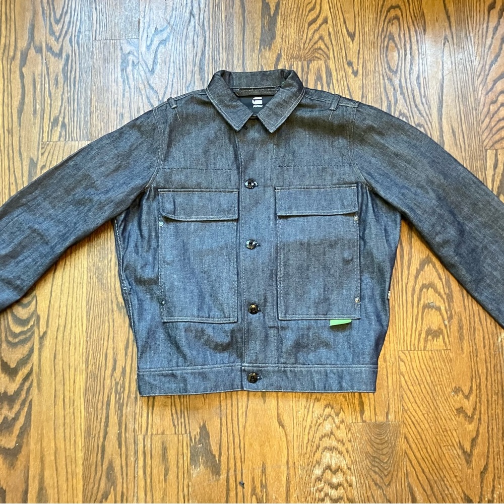 G-Star Unisex Utility flap pocket Denim Jacket